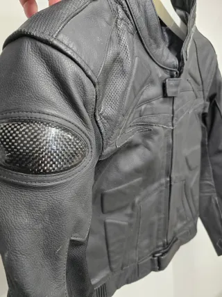 Giacca Moto Pelle Pro-Biker taglia 52 - L