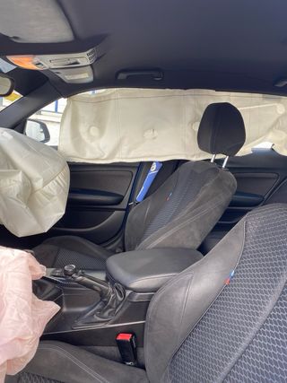 BMW ACCIDENTADO Serie 1 2015