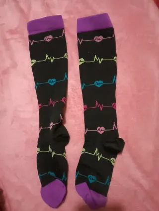 Calcetines de compresión con latido