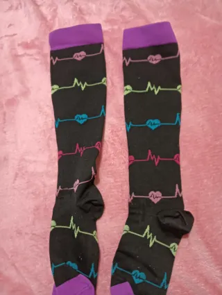 Calcetines de compresión con latido