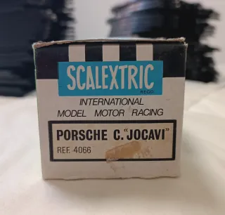 Scalextric Porsche C. Jocavi. Caja Vacía