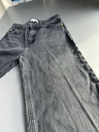 Pantalón vaquero H&M gris Talla M
