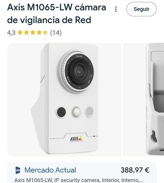 Axis M1065-LW IP security camera Internet