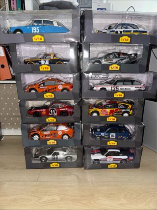 Colección Coches Rally Escala 1/18