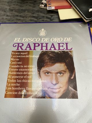 Disco Vinilo Raphael El Disco de Oro