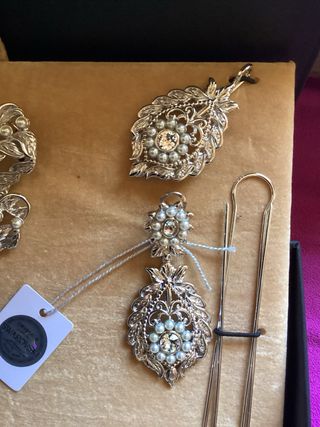 Aderezo Alicantina/Fallera Plata Sin Estrenar