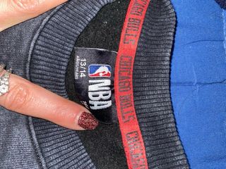 Sudadera Chicago Bulls Negra y Roja Talla 13-14