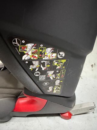 Silla isofix coche Romer Britax infantil