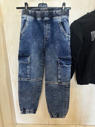 Completo bambino Puma jeans e felpa