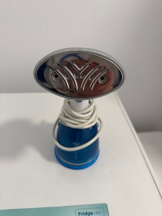 Plancha de vapor azul