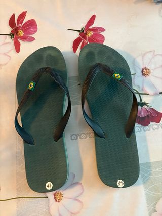 Infradito Verdi Taglia 41