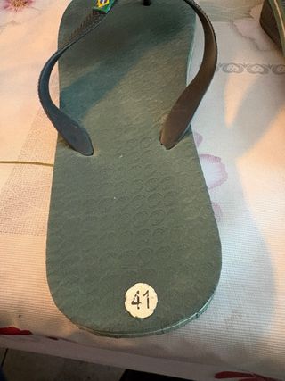 Infradito Verdi Taglia 41