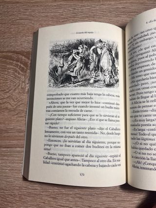 Libro Alicia a través del espejo