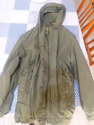 Parka Brandit Talla XL Verde Militar