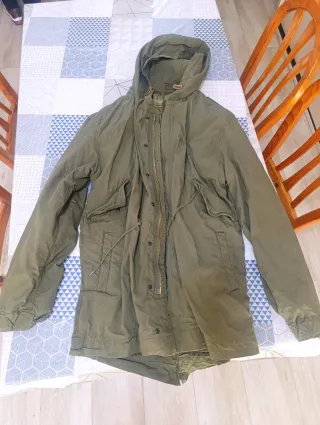 Parka Brandit Talla XL Verde Militar