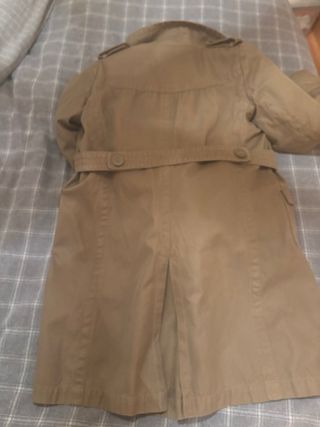 Parka mujer beige