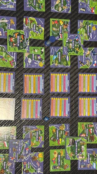 BrainBox Vuelta Al Mundo Juego Memoria Geografía