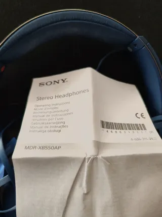 Auriculares Sony MDR-XB550AP Azul