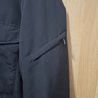 Chaqueta Bershka Negra con Cuello Borreguito