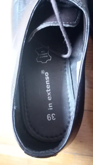 Zapatos Oxford de Piel Marron oscuro