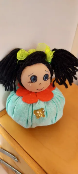 Bambola portalavanda fatta a mano