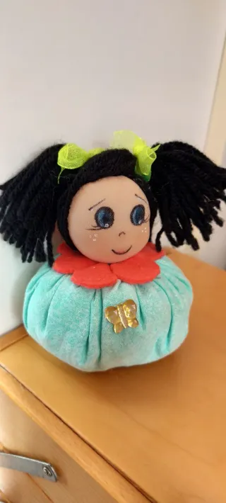 Bambola portalavanda fatta a mano