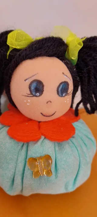 Bambola portalavanda fatta a mano