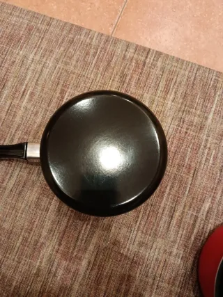 Cazo de porcelana negro