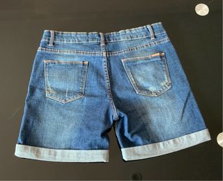 Pantalones cortos vaqueros mujer