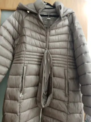 Abrigo Michael Kors Beige