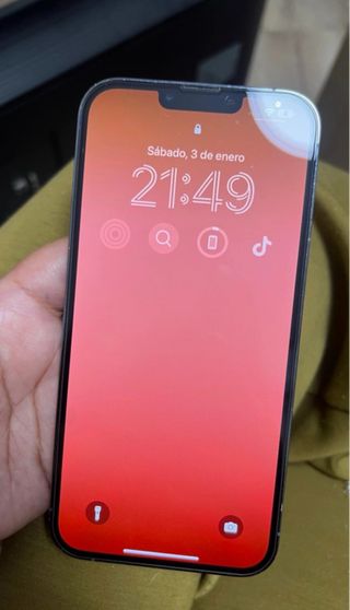 iPhone 13 Pro Max Argento Batteria 79%