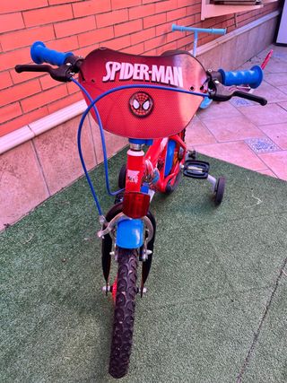 Bicicleta infantil Spiderman