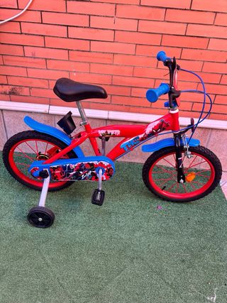 Bicicleta infantil Spiderman