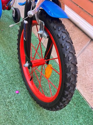 Bicicleta infantil Spiderman