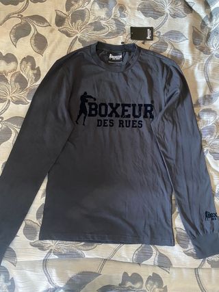 Maglia Boxeur des rues uomo grigia nuova