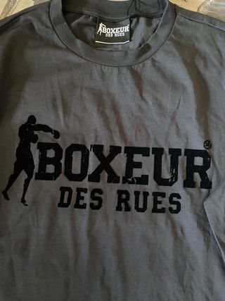 Maglia Boxeur des rues uomo grigia nuova