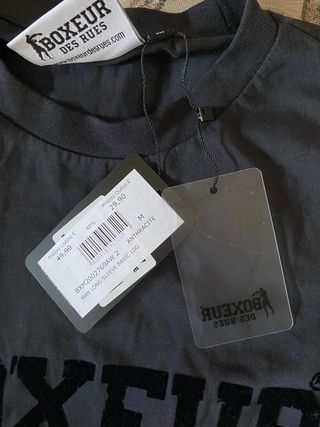 Maglia Boxeur des rues uomo grigia nuova
