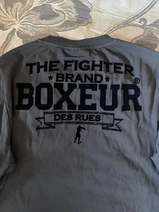 Maglia Boxeur des rues uomo grigia nuova
