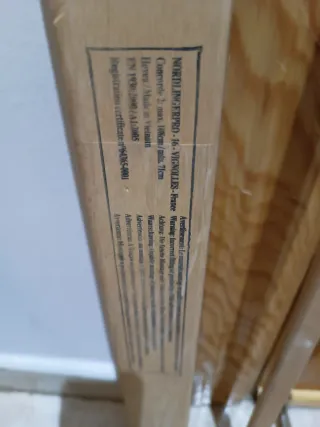 Barrera de madera para escaleras, piscinas