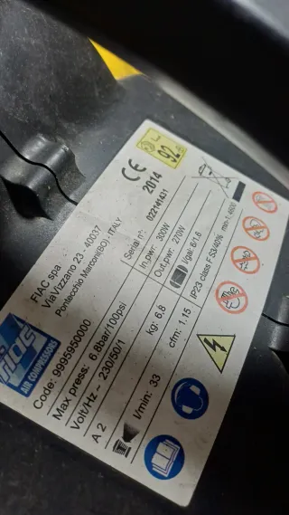 Compresor de aire PRATIKO