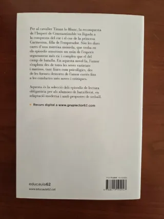 Tirant lo Blanc. Episodis amorosos. Text adapta...