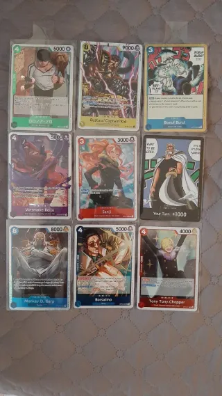 Carte One Piece - Lotti di carte