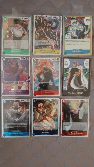 Carte One Piece - Lotti di carte