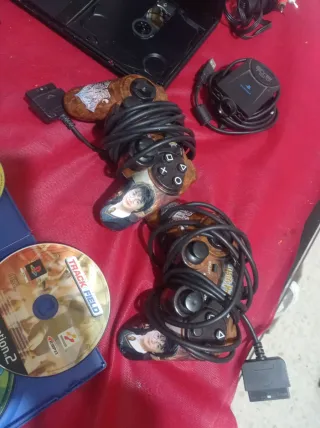 Consola PS2 Slim + Accesorios y Juegos