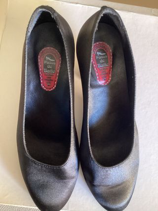 Zapatos negros tacón Pasos de Baile