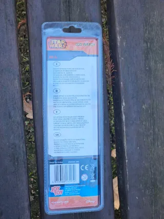 Orologio LCD Star Wars Yoda Nuovo Disney