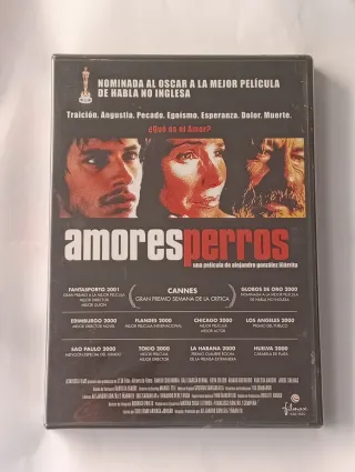 Amores Perros DVD Película Drama Thriller