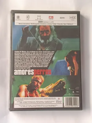 Amores Perros DVD Película Drama Thriller