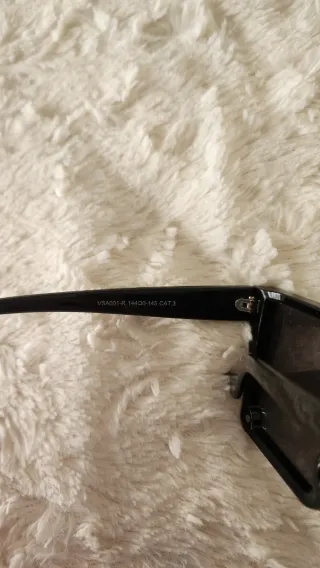 Gafas de Sol Espejo Sagiusdm Negras y Plateadas