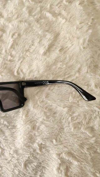 Gafas de Sol Espejo Sagiusdm Negras y Plateadas